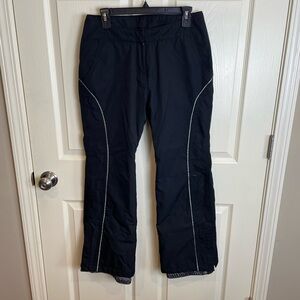 Sunice Black Ski Pants with White Stitching 6